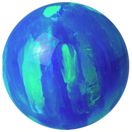 opal ball 3x1.2mm blu